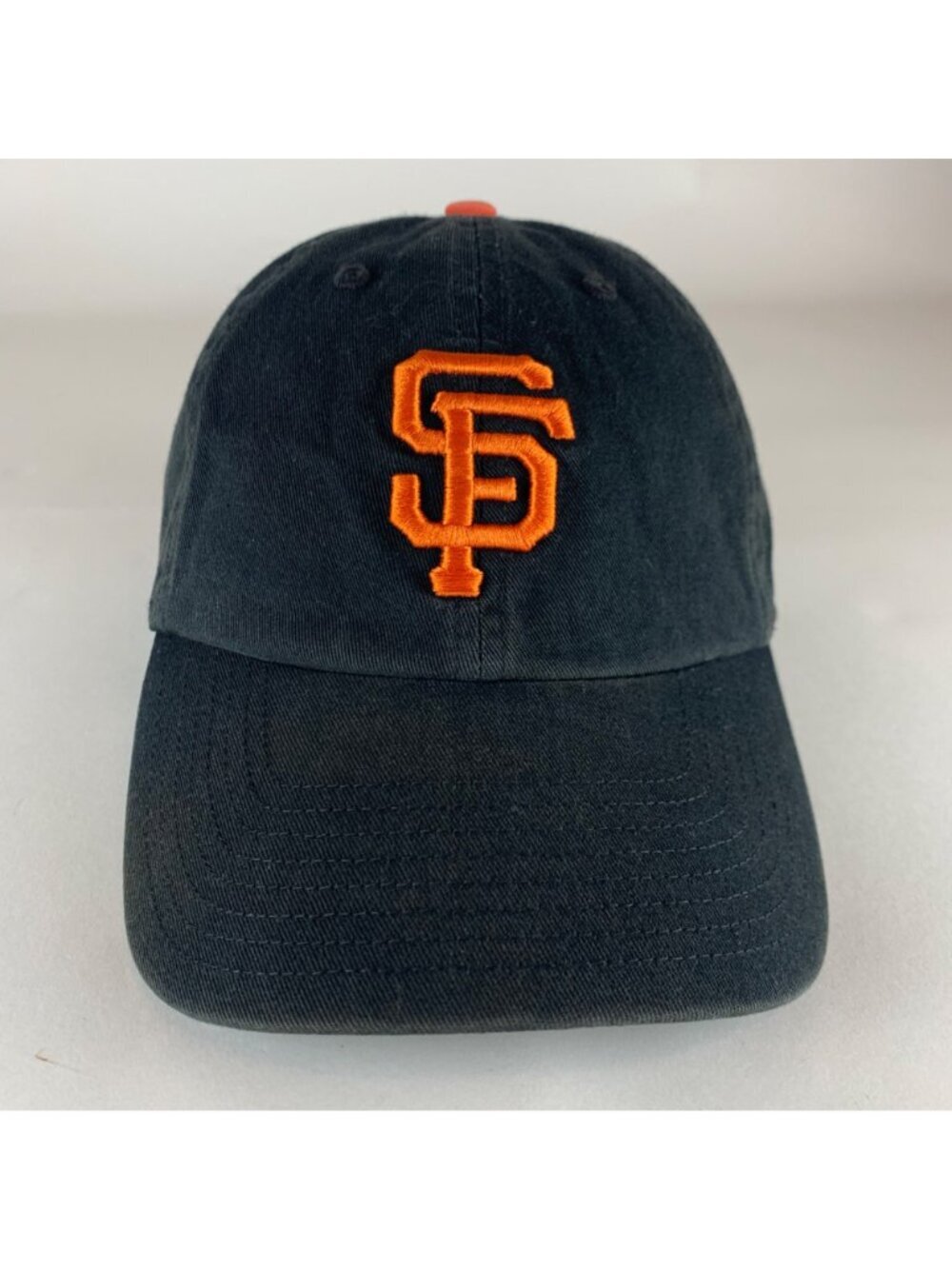 San Francisco Giants MLB Black 47 Brand Clean Up Relaxed Fit Strapback Hat - Picture 2 of 6